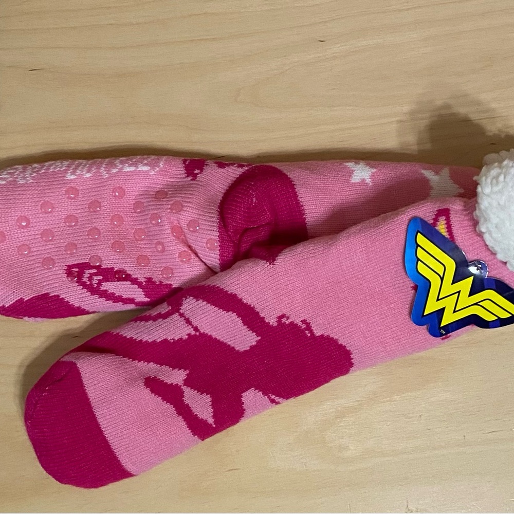 DC Comics Pink Wonder Woman Socks